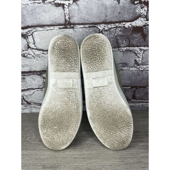 Potoma Green Canvas Fabric Slip On Casual Sneakers Shoes Women’s Sz 39EU/8.5M US - Picture 6 of 16